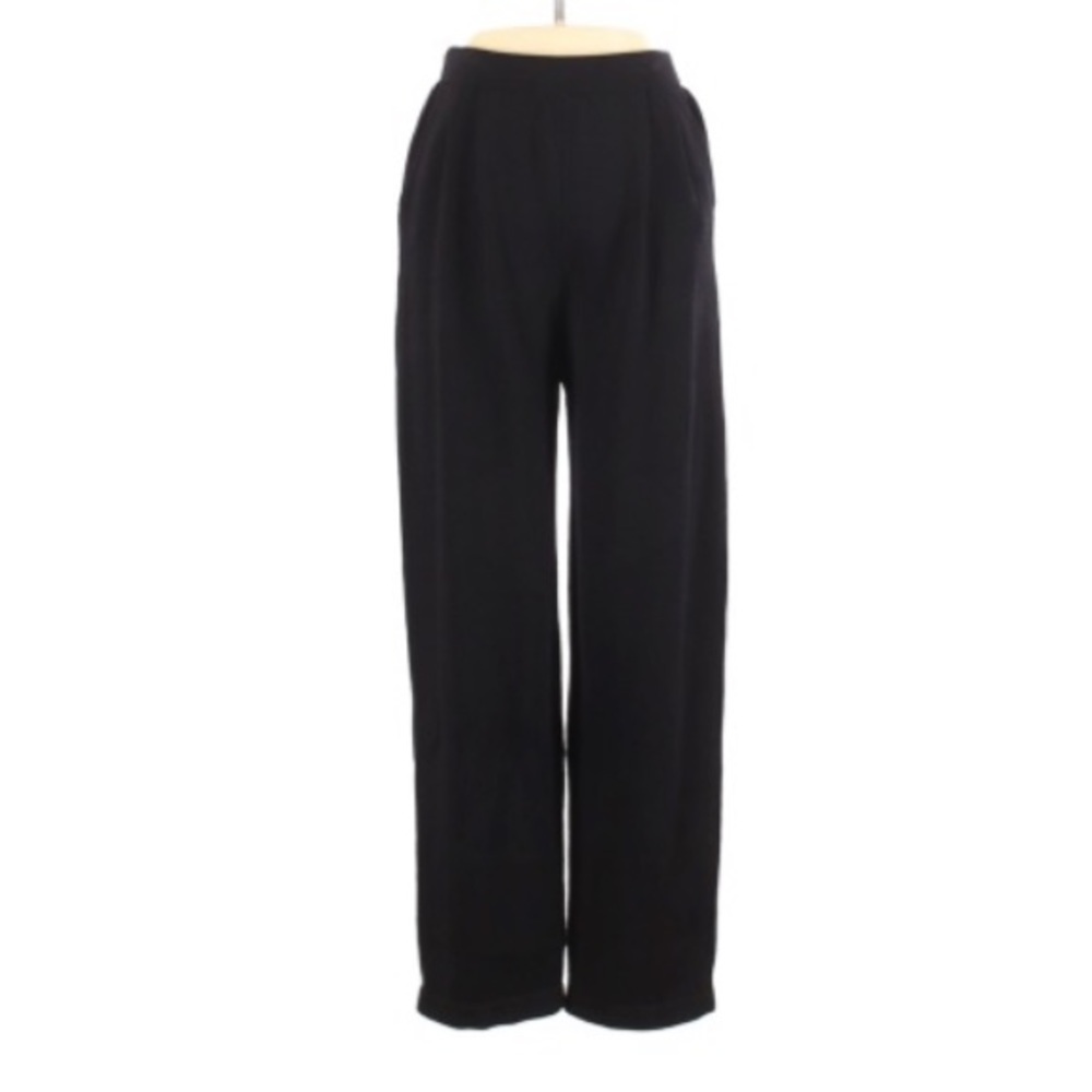 ST JOHN Black Casual Knit‎ Pants Size 8